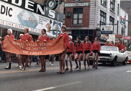 Marching in Gay Street parade