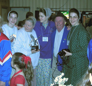 The Parker family with Robert Unger