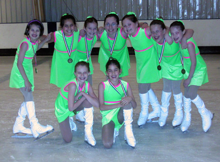 "Fire On Ice" Synchronized Youth Formation Team, The Cooler (Alpharetta GA)